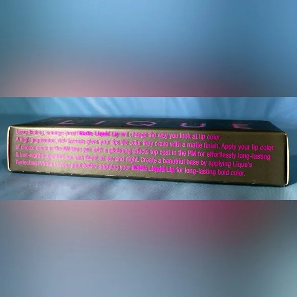 LIQUE Matte Liquid Lip “Chatter Box” - Picture 6 of 8